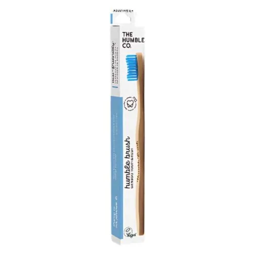 HUMBLE Brosse a Dents Bambou Adulte Blue