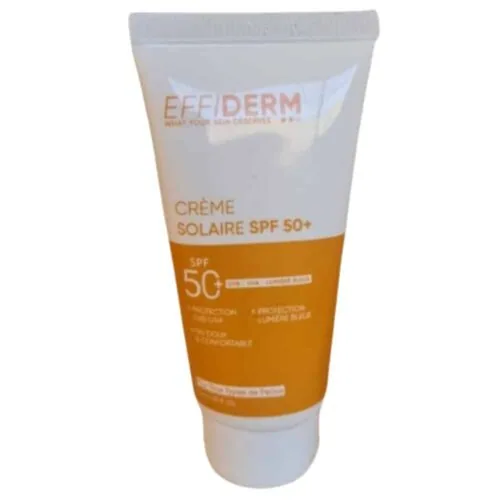 EFFIDERM Creme Solaire SPF50+ 50ml