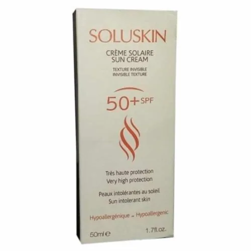 SOLUSKIN Creme Solaire Invisible SPF50+ 50ml