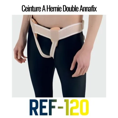 ANNAFIX Ceinture a Hernie Double REF-120