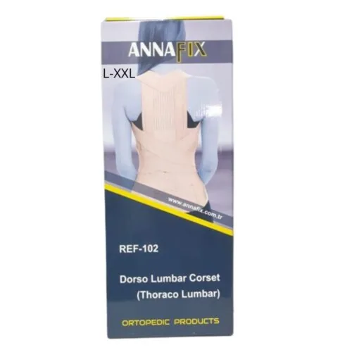ANNAFIX Ceinture Dorso-Lombaire Taille 2L-XXL REF-102