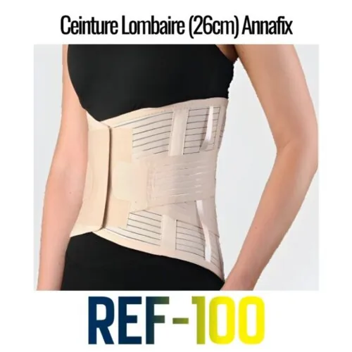 ANNAFIX Ceinture Lombaire 26cm REF-100