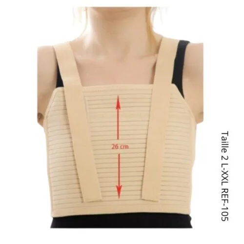ANNAFIX Ceinture Thoracique Taille 2L-XXL REF-105
