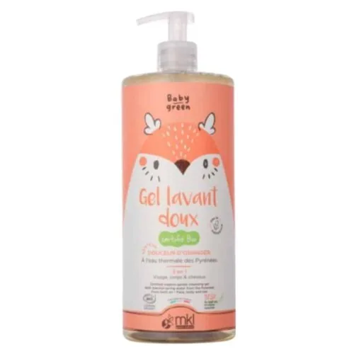 MKL Baby Green Gel Lavant Doux Bio 1l