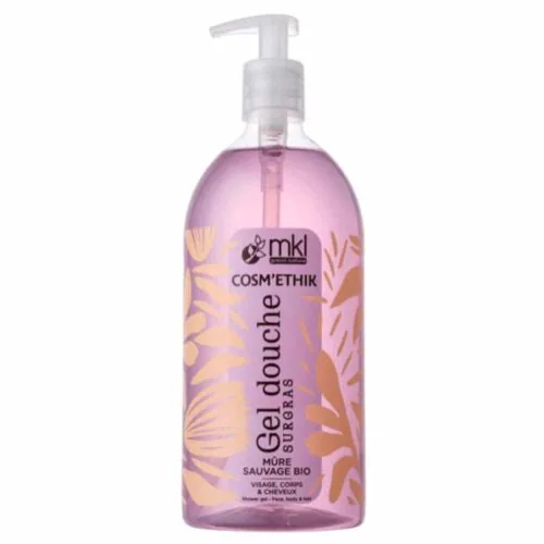 MKL Cosmethik Gel Douche Mure Sauvage Bio 1l
