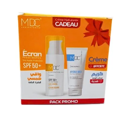 MDC Synergy Ecran Solaire Ps Spf50+ 50ml+Hydra Max Creme Pack