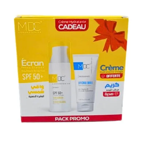 MDC Synergy Ecran Solaire Pg Spf50+ 50ml+Hydra Max Creme Pack