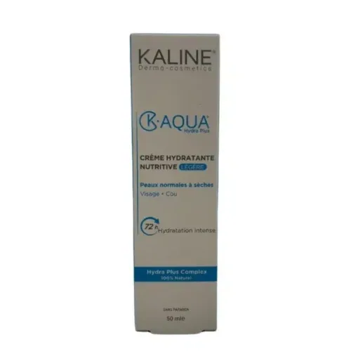 KALINE K.aqua Creme Hydratante Nutritive Legere Peaux Normal a Seches 50ml