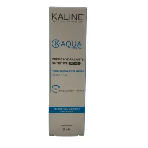 KALINE K.aqua Creme Hydratante Nutritive Riche Peaux Seches et Tres Seches 50ml