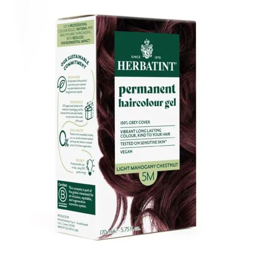 HERBATINT Coloration Cheveux Permanente 150ml 5m Chatain Clair Acajou