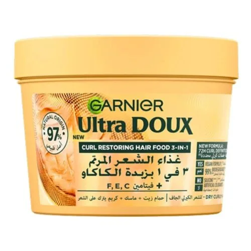 GARNIER Ultra Doux Hair Food Cocoa 390ml