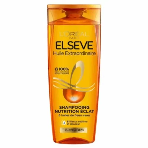 ELSEVE Huile Extraordinaire Shampoing Nutrition Eclat 400ml