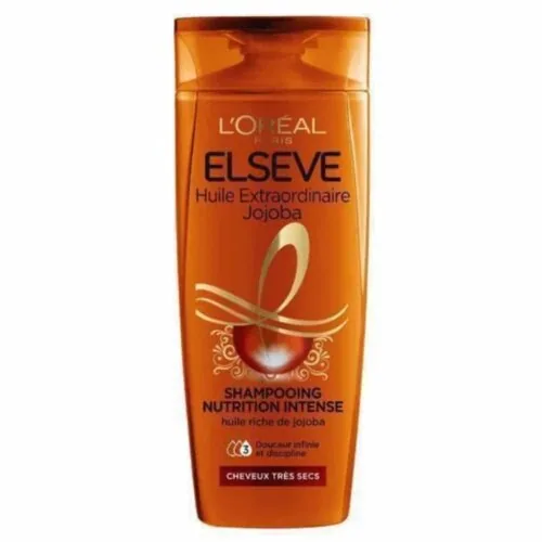 ELSEVE Huile Extraordinaire Jojoba Shampoing Nutrition Intense 200ml