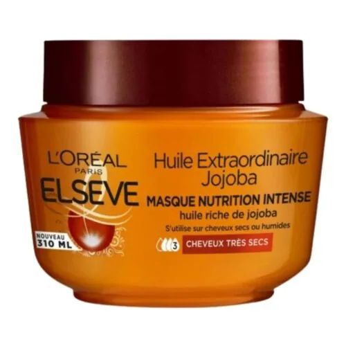 ELSEVE Huile Extraordinaire Jojoba Masque Nutrition Intense 300ml