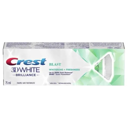 CREST 3d White Brillance Blast Blancheur et Fraicheur 75ml