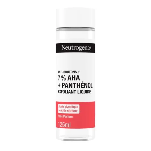 NEUTROGENA Exfoliant Liquide Anti-Boutons + 7 % AHA + Panthenol 125ml