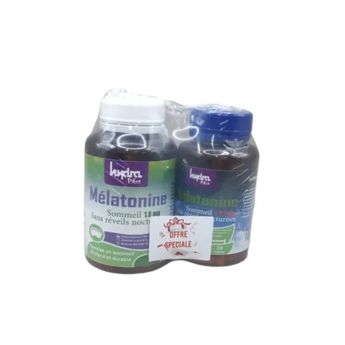 HYDRA PLUS Melatonine 1.8mg 60gelules+Melatonine 1.95mg 36gelules Pack