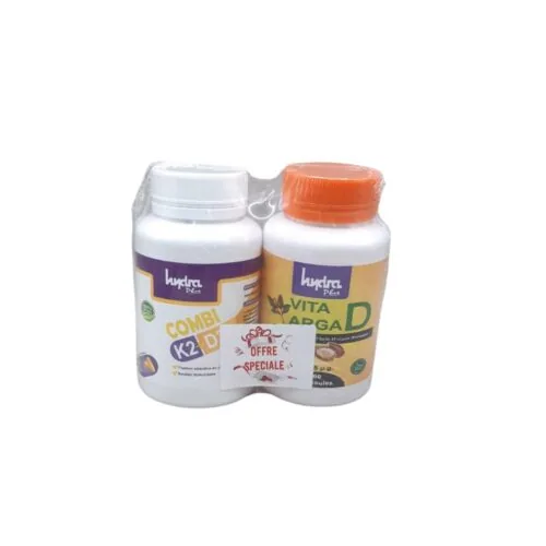 HYDRA PLUS Combi K2 D3 60cps+Vita Argad Vit D3 60cps Pack