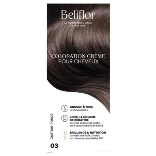 BELIFLOR Coloration N°03 Chatain Fonce