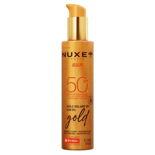 NUXE Sun SPF50 Huile Solaire Or 150ml
