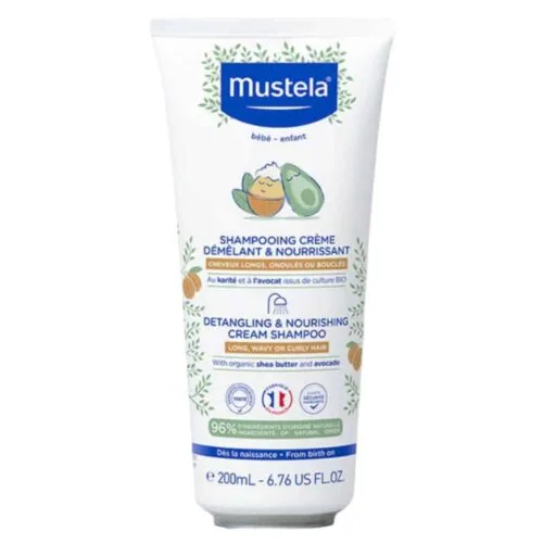 MUSTELA Shampoing Creme Demelant et Nourissant 200ml