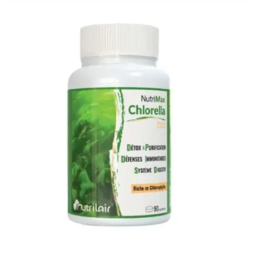 NUTRILAIR Nutrimax Chlorella Bio 90 Comprimes