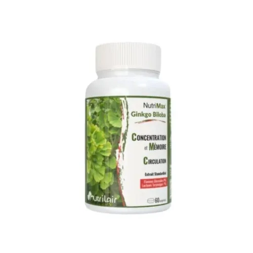 NUTRILAIR Nutrimax Ginkgo Biloba 60 Comprimes