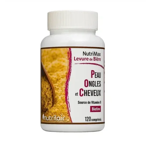 NUTRILAIR Nutrimax Levure de Biere 120 Comprime