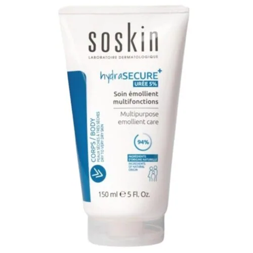 SOSKIN Hydrasecure+ Soin Emolient Uree5% 150ml