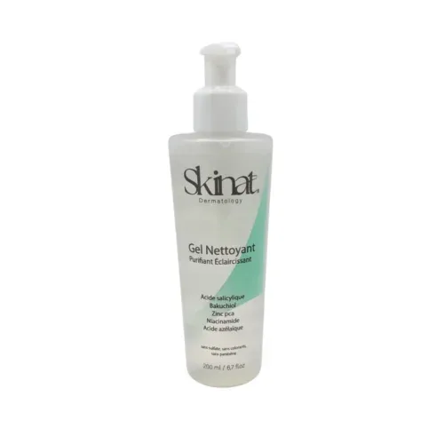 SKINAT Gel Nettoyant Purifiant Eclaircissant 200ml