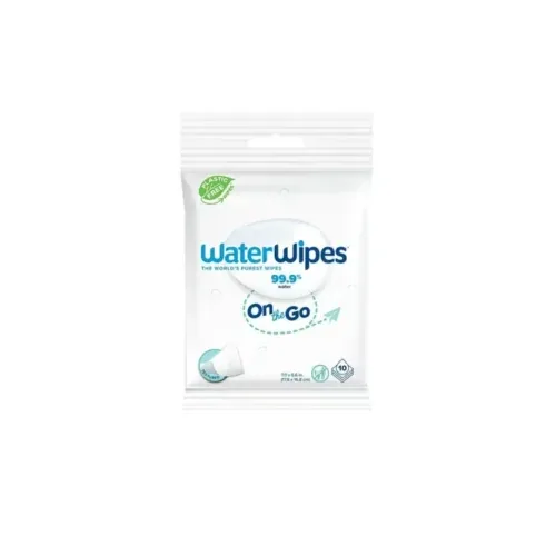WATERWIPES On The Go Lingettes 10 Pieces