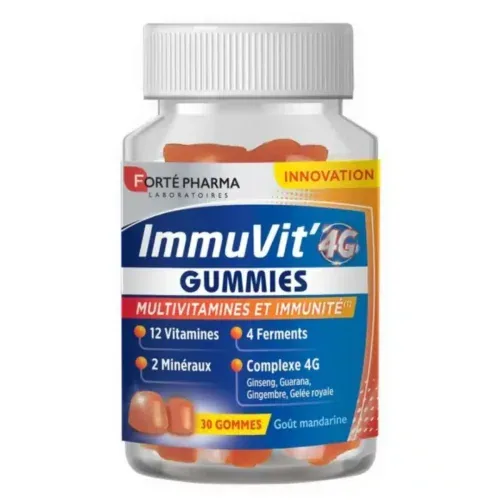 FORTE PHARMA Immuvit’ 4g Gout Mandarine 30gommes
