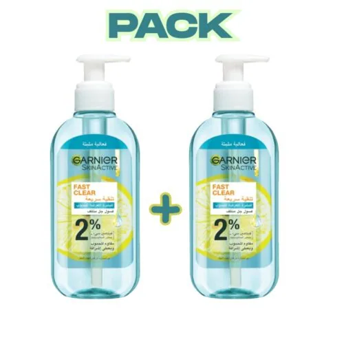 GARNIER Fast Clear 200ml *2 Pack
