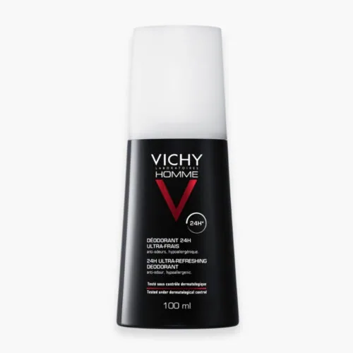 VICHY Homme Deodorant Aerosol Ultra-Frais 24h 100ml