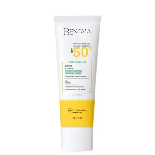 BENOVA Hydra Sun Fluid Ecran Solaire Spf50+ 50g