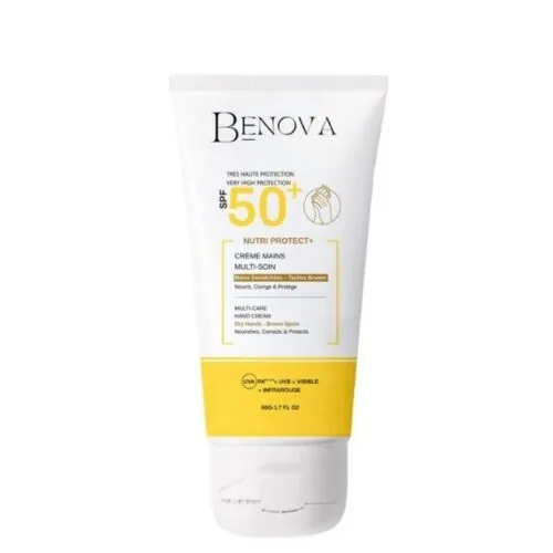 BENOVA Nutri Protect+ Creme Mains Spf50+ 50g