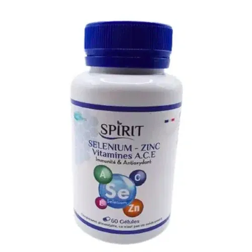 SPIRIT PHARMA Selenium Zinc Vitamines A.c.e 60gelules