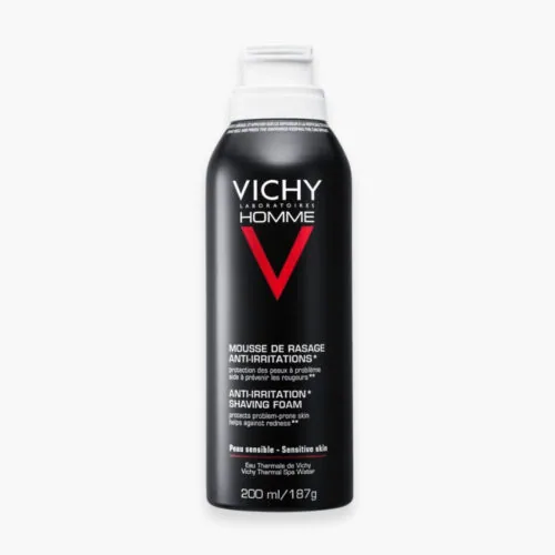VICHY Homme Sensi Shave Mousse de Rasage Anti-Irritations 200ml