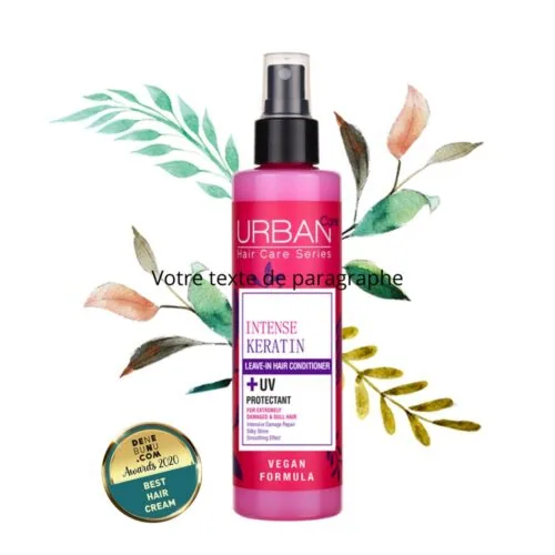 URBAN CARE Intense Keratin Leave-In Reparateur sans Rincage 250ml