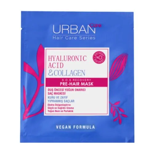 URBAN CARE Hyaluronic Acid et Collagen Masque Reparateur 50ml