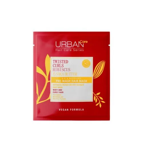URBAN CARE Twisted Curls Hibiscus et Shea Butter Mask Hair Intensiv 230ml
