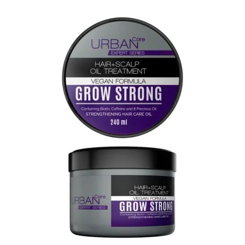 URBAN CARE Biotin et Coffeine N°1 Grow Strong Hair Oil Treatment 240ml