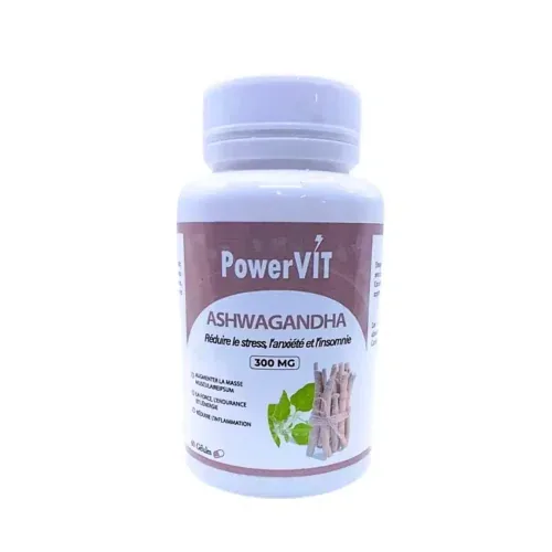 POWERVIT Ashwaganda 300mg 60 Gelules