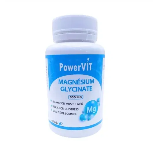 POWERVIT Magnesium Glycinate 300mg 60 Gelules