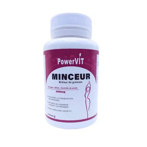 POWERVIT Minceur 400mg 30 Gelules
