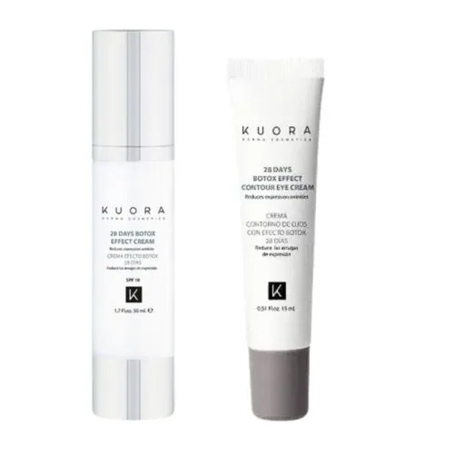 KUORA Coffret Effet Botox 28jours 50ml+Effet Botox Yeux 28jours