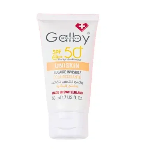 GALBY DERMATECH Uniskin Solaire Invisible Eclaircissante SPF50+ 50ml