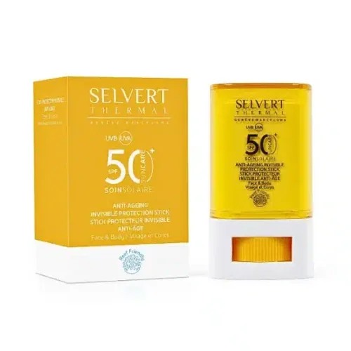 SELVERT THERMAL Ecran Stick Mineral SPF50+ Anti Age 15ml