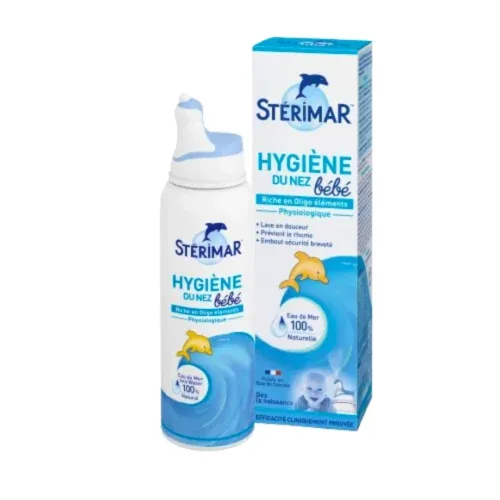 STERIMAR Spray Nasal Bebe Hygiene du Nez Eau de Mer Microdiffusee 100ml