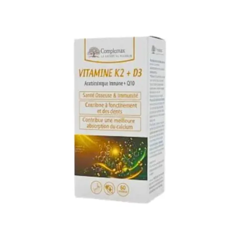 COMPLEMAX Vitamine K2+D3 60 Gelules